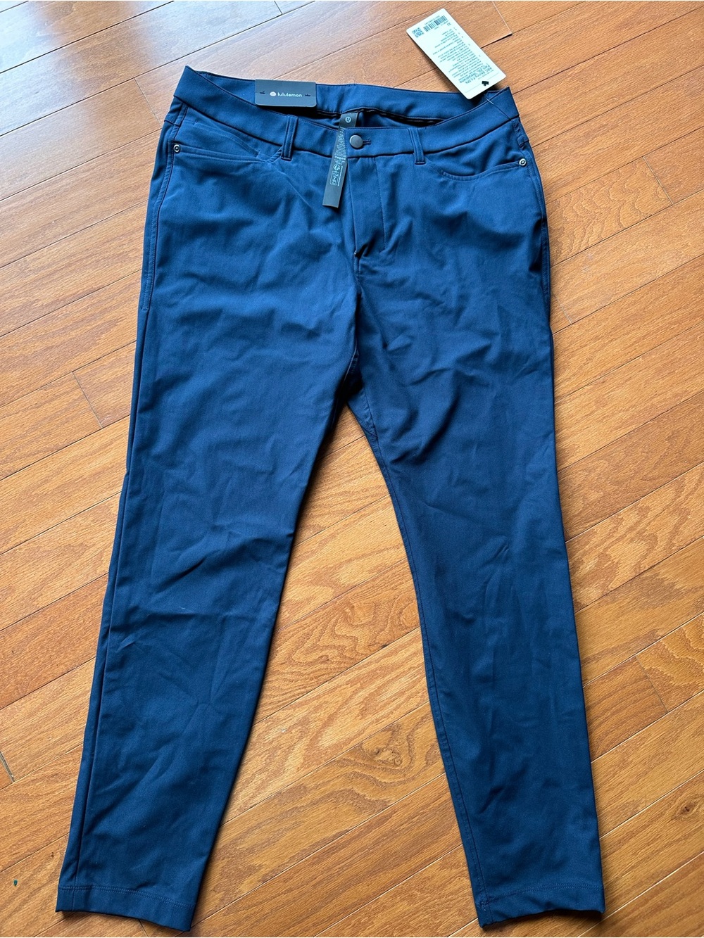 NWT Lululemon ABC Skinny-Fit 5 Pocket Pant 30L Warpstreme True Navy 33
